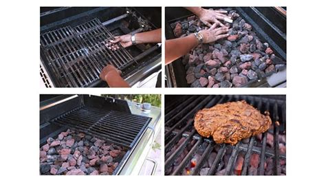 can you use lava rocks in a gas bbq